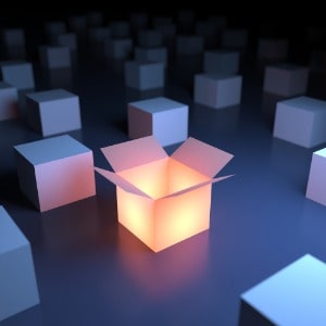 Unique luminous box